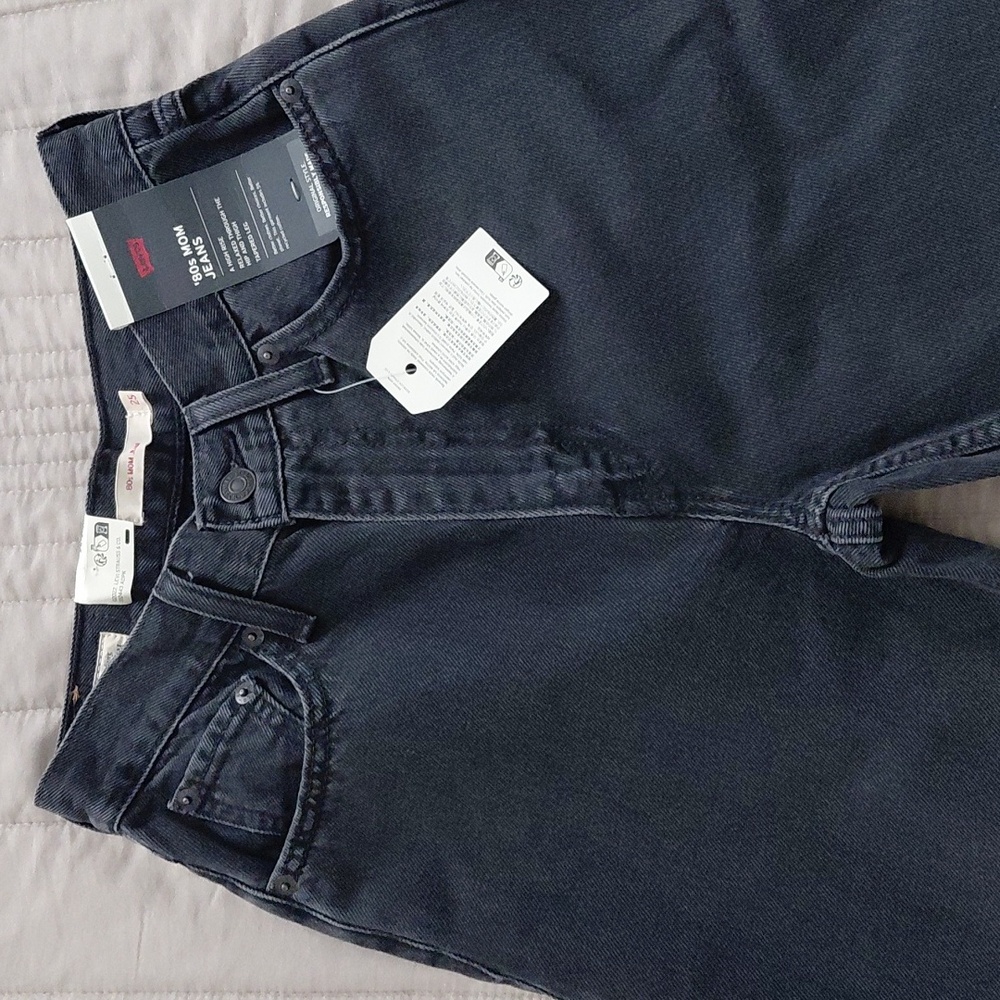 Levi's 80s Mom Jeans Stonewash Sz 2 Nwt - Picture 5 of 10